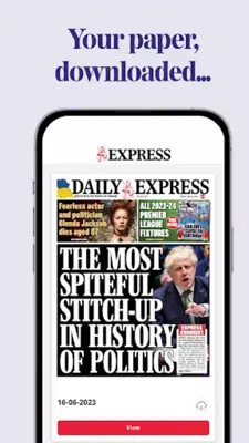 Daily & Sunday Express android App screenshot 15